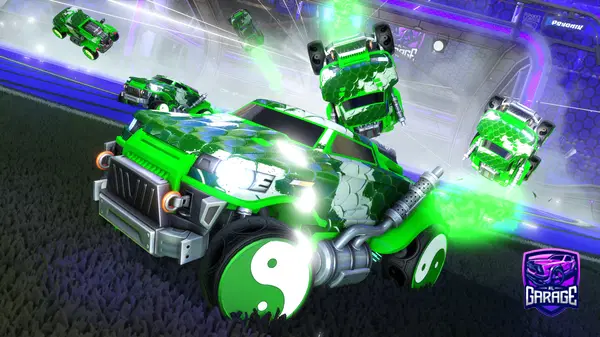 A Rocket League car design from Vaggks