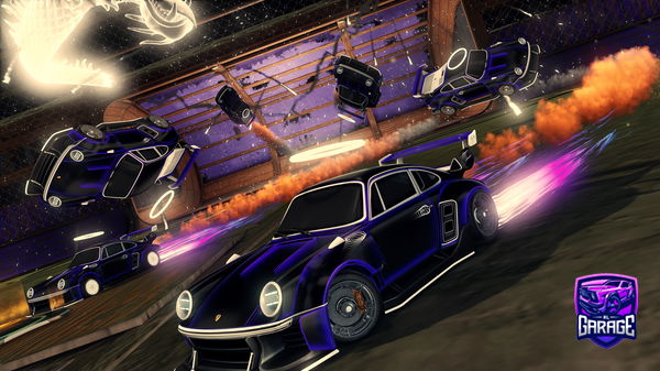 A Rocket League car design from 7hmooood77