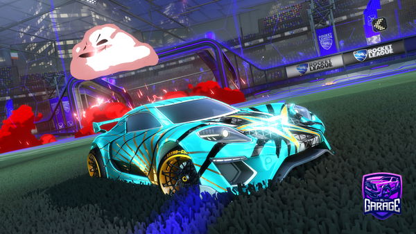 A Rocket League car design from TheGrapeBambeano