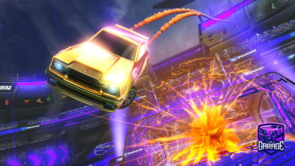 A Rocket League car design from CarlosBendana_