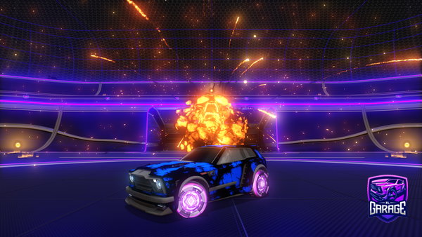 A Rocket League car design from juancrus45