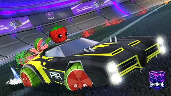 A Rocket League car design from Chikennug3ts