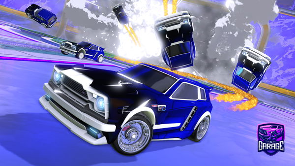 A Rocket League car design from Nifty2209