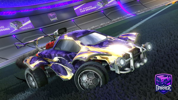 A Rocket League car design from xSpyx