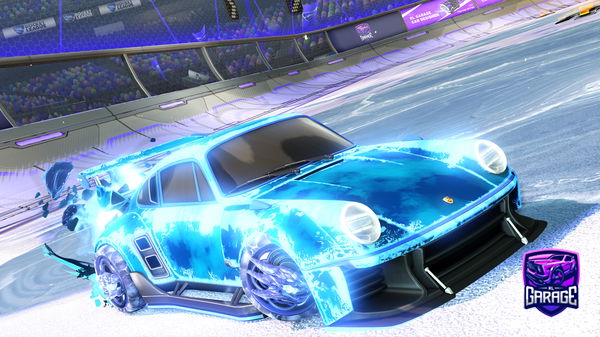 A Rocket League car design from Delinquent