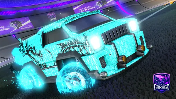 A Rocket League car design from tyty001