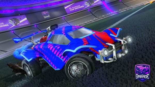 A Rocket League car design from NGreninja11