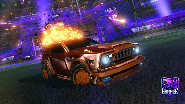 A Rocket League car design from MrTeaRl