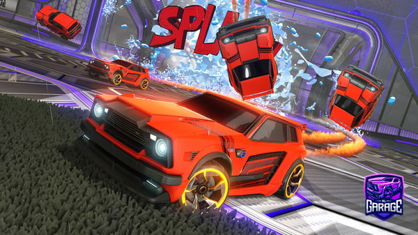 A Rocket League car design from DF2310