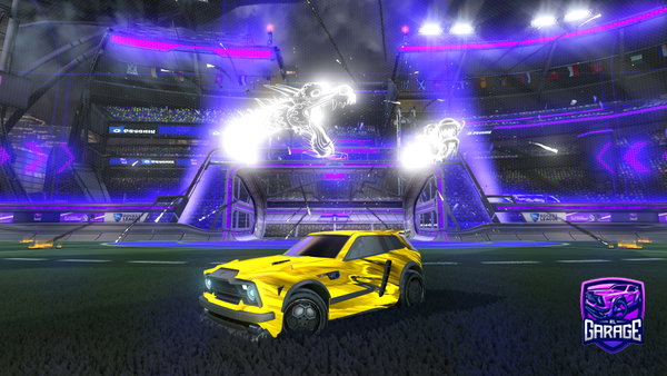 A Rocket League car design from Adamprof