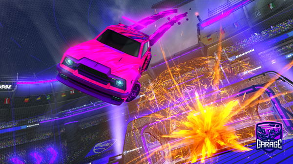 A Rocket League car design from UrbanMosey