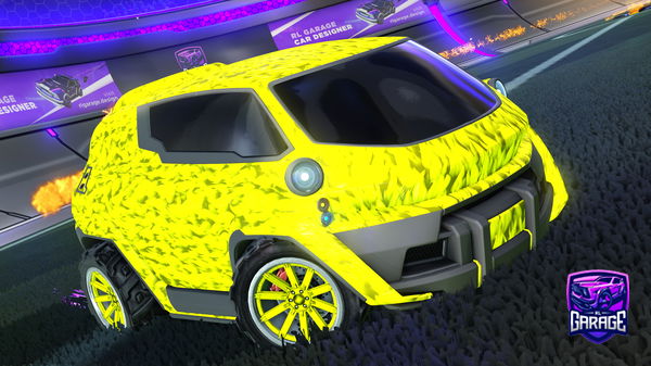 A Rocket League car design from Rocket_Master25