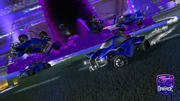 A Rocket League car design from Kartka123