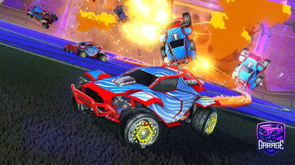 A Rocket League car design from Shooteo2313