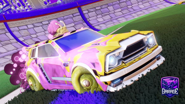 A Rocket League car design from MrGilly21