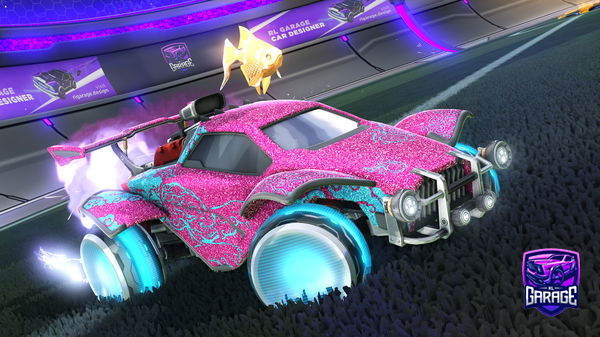 A Rocket League car design from MoistBrownie