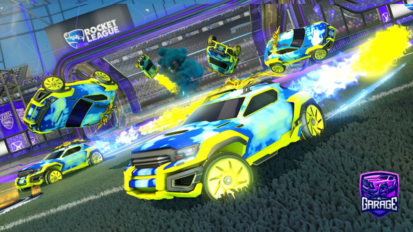 A Rocket League car design from VX_Clauz