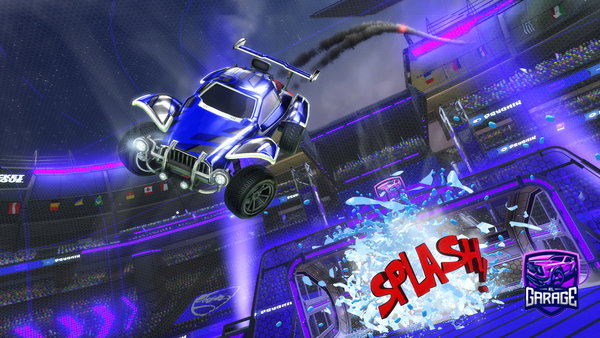 A Rocket League car design from jahil