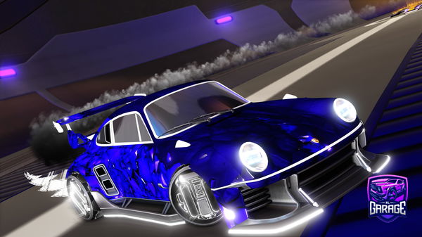 A Rocket League car design from Rag3savag367