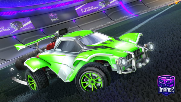 A Rocket League car design from Juicyprods_YT