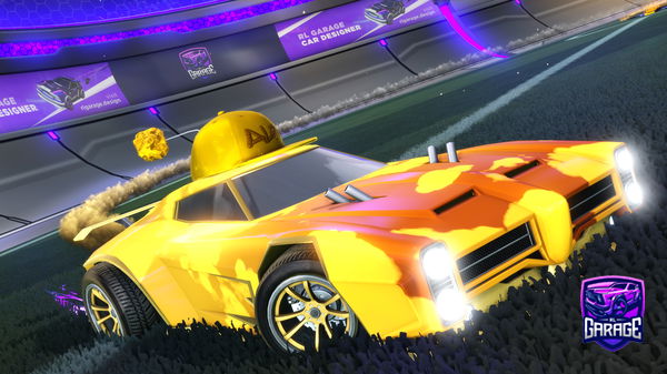 A Rocket League car design from Wxnder_rl