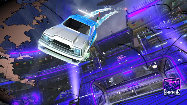 A Rocket League car design from Shindra