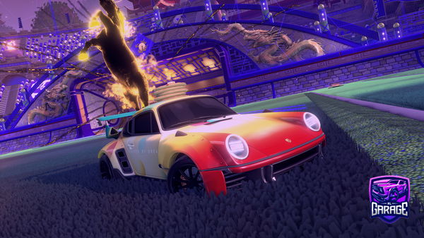 A Rocket League car design from Mark8