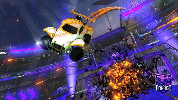 A Rocket League car design from 500crToAnAwesomePreset