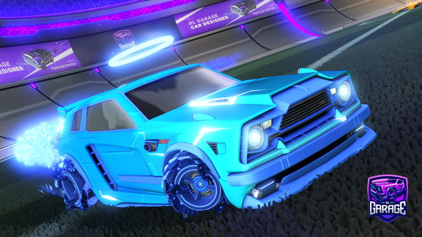 A Rocket League car design from Tyler_RL1610