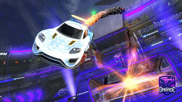 A Rocket League car design from mars989