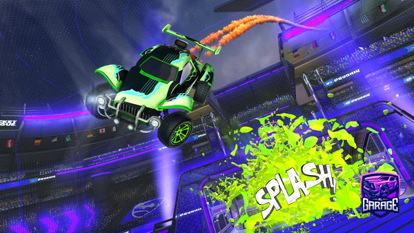 A Rocket League car design from Vvvvctrdcst