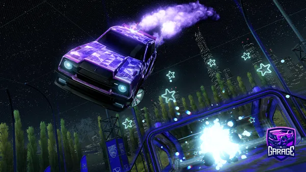 A Rocket League car design from AirDrbble