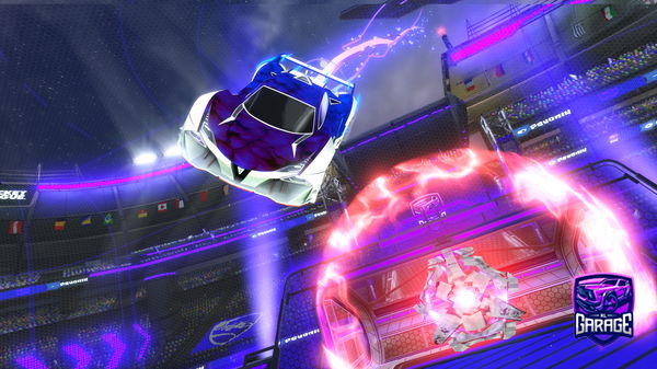 A Rocket League car design from Sweetgalaxy8089