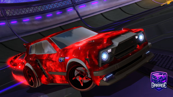 A Rocket League car design from Pada310