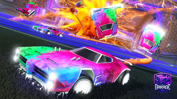 A Rocket League car design from Eljannnnss