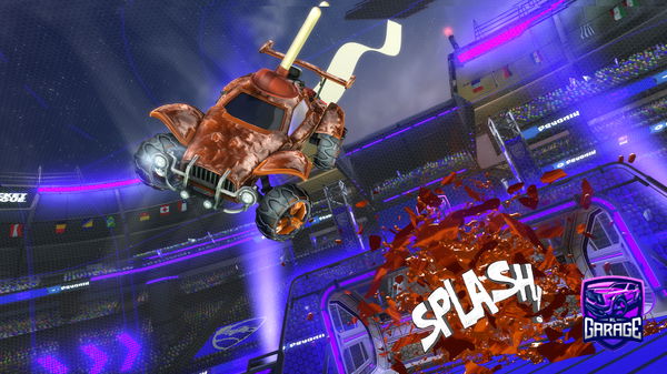 A Rocket League car design from Zo4sh0