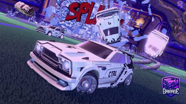 A Rocket League car design from SyPhics