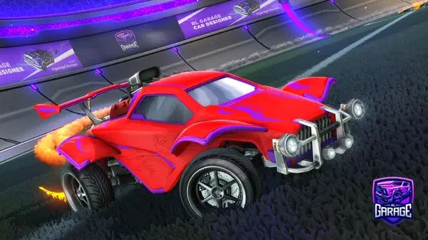 A Rocket League car design from Waydd