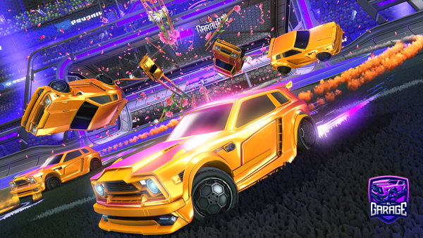 A Rocket League car design from lUiSoRRL
