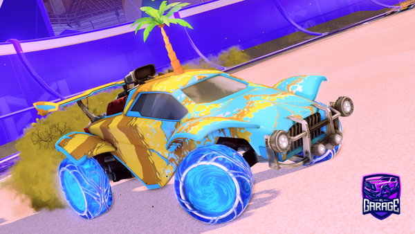 A Rocket League car design from Pufferson1