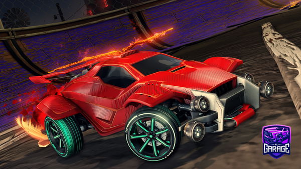 A Rocket League car design from Shooteo2313