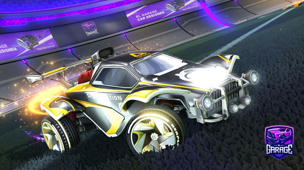 A Rocket League car design from YoshiDoesTax