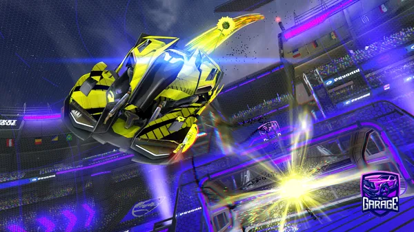 A Rocket League car design from Verbub