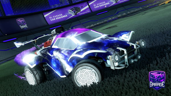 A Rocket League car design from boosted497