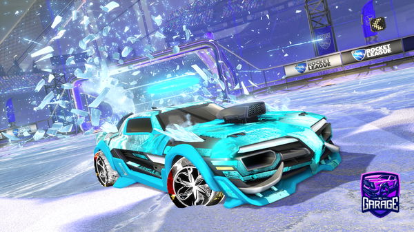 A Rocket League car design from Eightsphere101