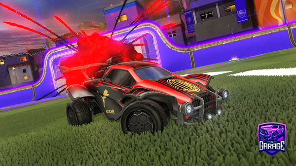 A Rocket League car design from luxa06vro