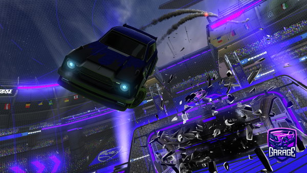 A Rocket League car design from CChickenn
