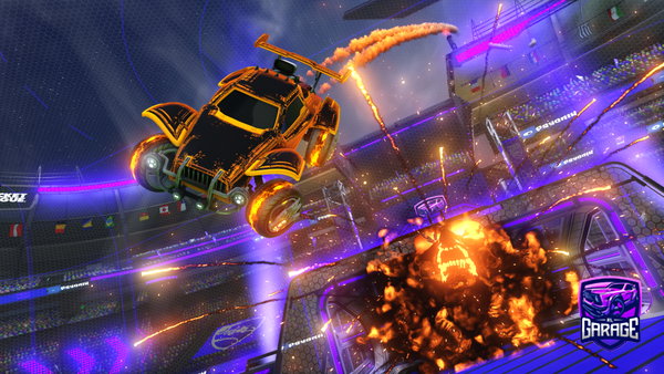 A Rocket League car design from Yo7