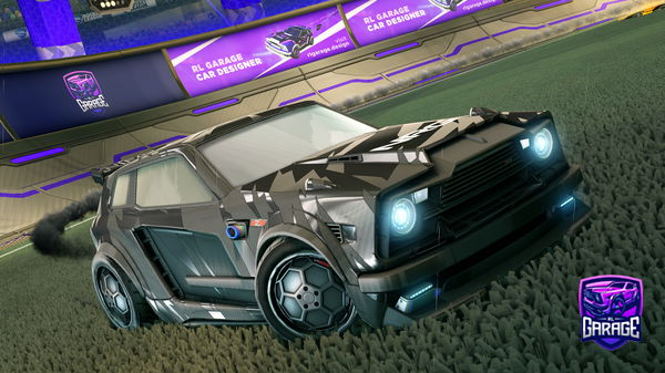 A Rocket League car design from greekfreak34