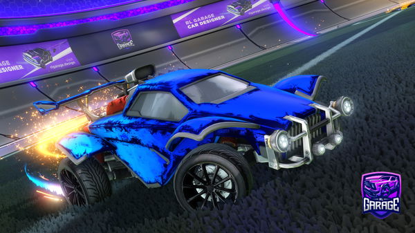 A Rocket League car design from Honzik67ska